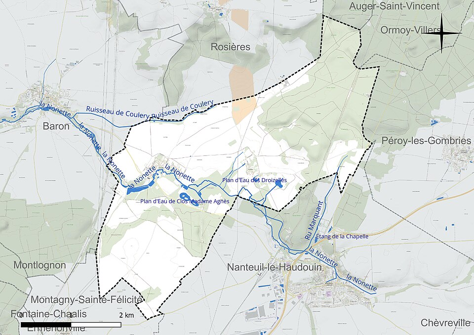 Réseau hydrographique de Versigny.